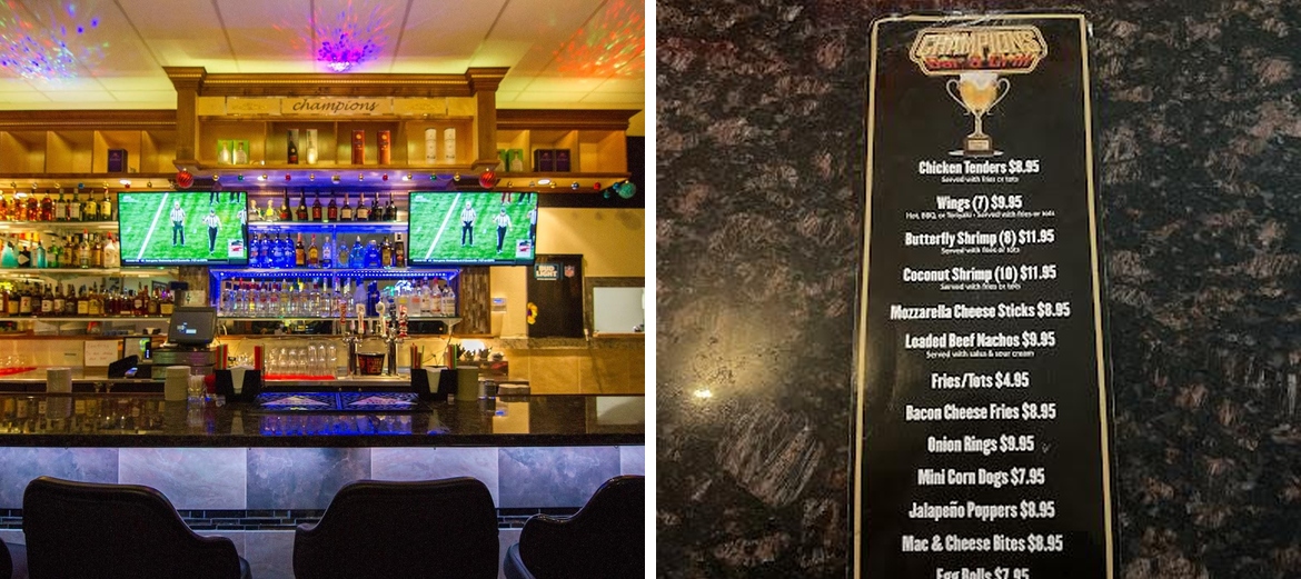 Champions Bar And Grill Inc