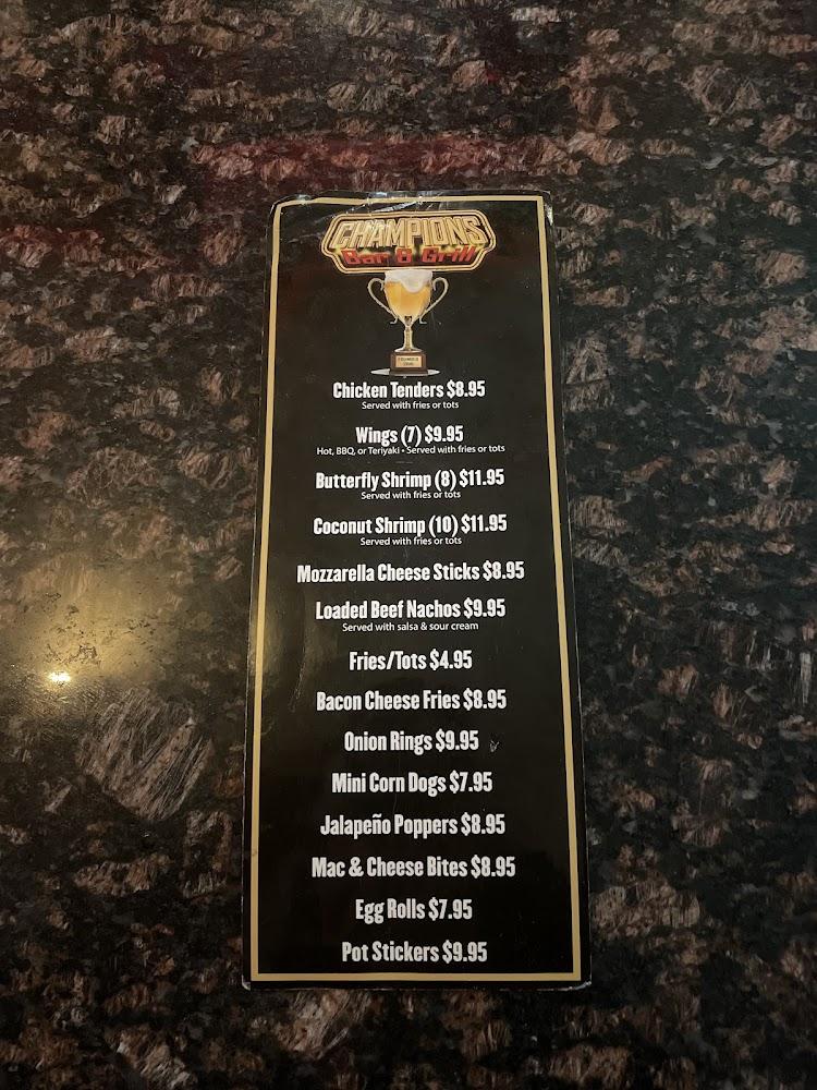 Champions Bar And Grill Inc Combo Platter